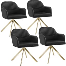 Stol Lona, velour med polstring