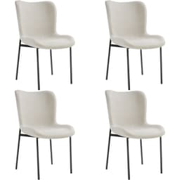 Spisestol Tessa - ergonomisk form med høy ryggstøtte