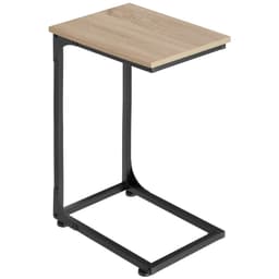 tectake Sidebord Erie 40x30x63cm 40 x 30 x 63 cm Industrielt Lyst Træ, Egetræ Sonoma