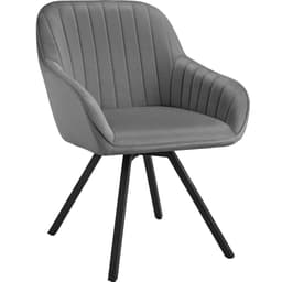 Drejelig velour stol Snug, polstret