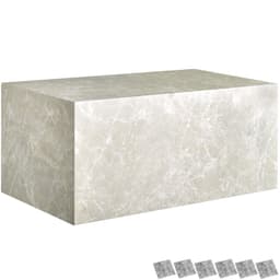 tectake Soffbord Lasley, bärförmåga 45 kg 90 x 50 x 40 cm