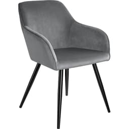 Karmstol Marilyn i sammetstyg