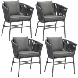 Havestole Valeiras i rebdesign, 60x61x77cm