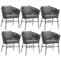 Havestole Valeiras i rebdesign, 60x61x77cm