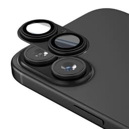 Pellavapeitto iPhone 16 - Svart