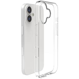 Silikon skal transparent iPhone 17