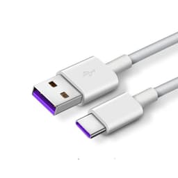 5A USB Type-C -pikalatauskaapeli, TPE-johto, yhteensopiva Huawei, Samsung, APPLE kanssa 2 m