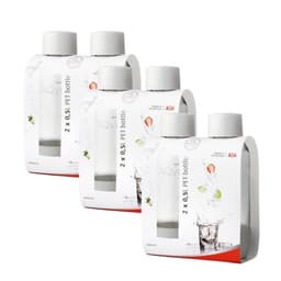 6-pack AGA AQVIA ""on-the-go"" 0,5L, PET-flaska (Vit)