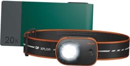 GP Powerbank 20000 mAh og hodelykt PHR16-pakke