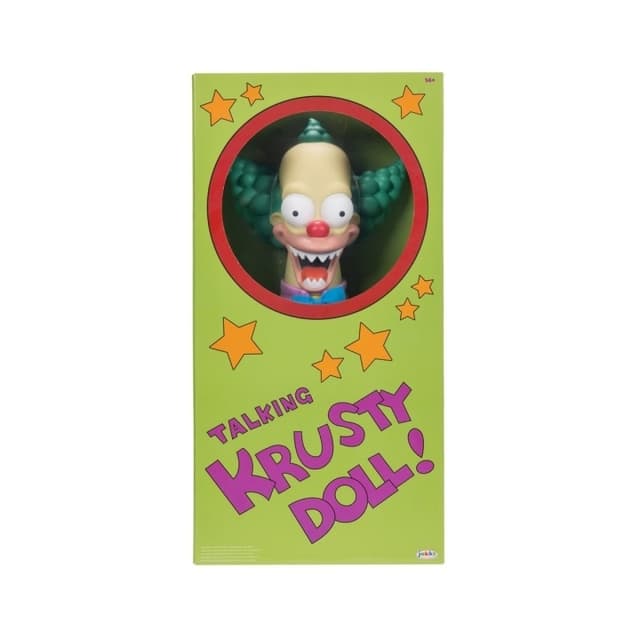 JAKKS Pacific The Simpsons Feature Plush 16 tum god / ond Krusty