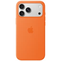 Apple iPhone 17 Pro Max silikonfodral med MagSafe - Orange
