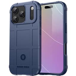 Rugged Shield deksel iPhone 17 Pro - Blå