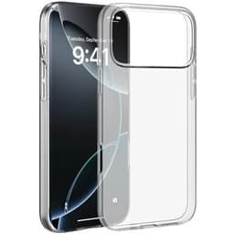 Silikondeksel gjenomsiktig iPhone 17 Pro Max