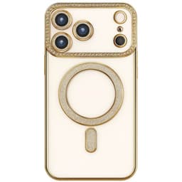 Diamond bling MagSafe deksel iPhone 17 Pro - Gold