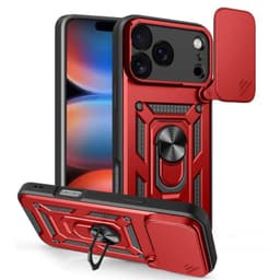 Jazz 3i1 deksel iPhone 17 Pro Max - Rød