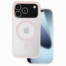 Acrylic MagSafe skal iPhone 17 Pro - Blush Pink
