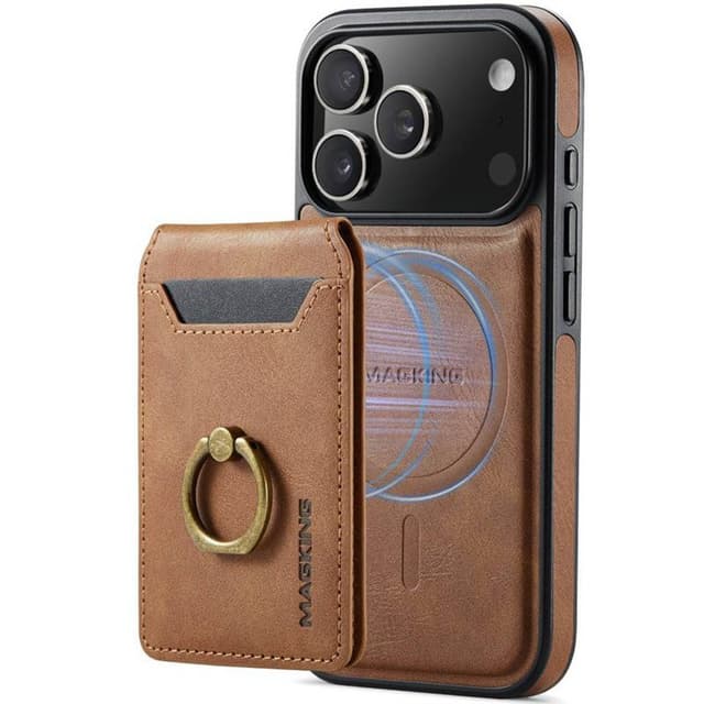 DG-Ming Magking K1 2i1 fodral iPhone 17 Pro - Brun