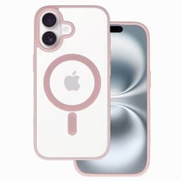 Acrylic MagSafe deksel iPhone 17 - Blush Pink
