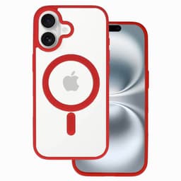Acrylic MagSafe deksel iPhone 17 - Crimson Red