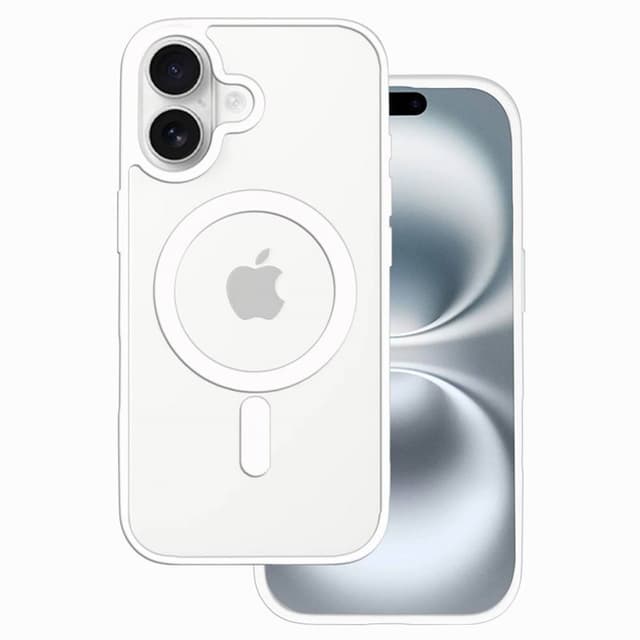 Acrylic MagSafe skal iPhone 17 - White