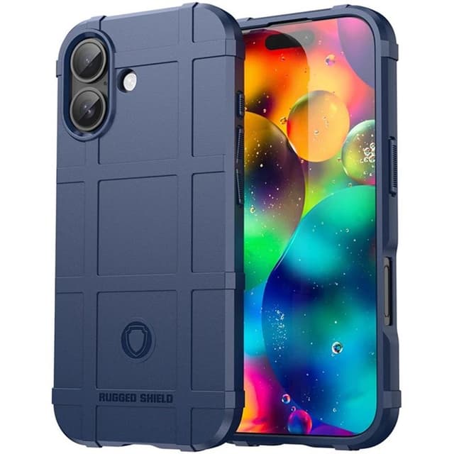 Rugged Shield cover iPhone 17 - Blå