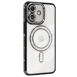 Diamond bling MagSafe deksel iPhone 17 - Svart