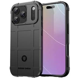 Rugged Shield deksel iPhone 17 Pro - Svart