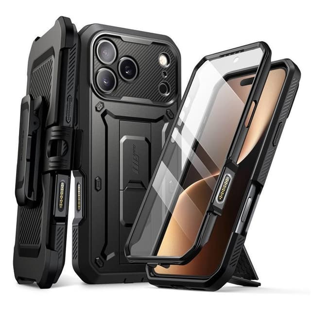SUPCASE UB Pro cover iPhone 17 Pro - Sort