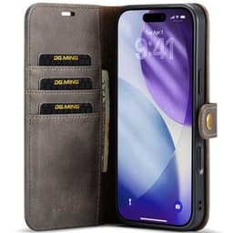 Wallet DG-Ming 2i1 iPhone 17 Pro Max - Grå