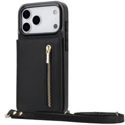 Zipper halskjede deksel iPhone 17 Pro Max - Svart