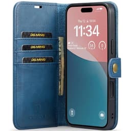 Wallet DG-Ming 2i1 iPhone 17 - Blå