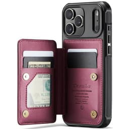 CaseMe puhelimenkotelo C22 iPhone 17 Pro - Viininpunainen