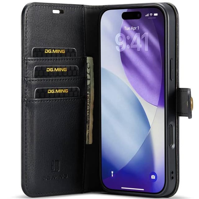 Wallet DG-Ming 2i1 iPhone 17 Pro - Sort