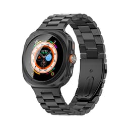 Klokkerem i rustfritt stål for Samsung Galaxy Watch Ultra - GD1020001 Sort