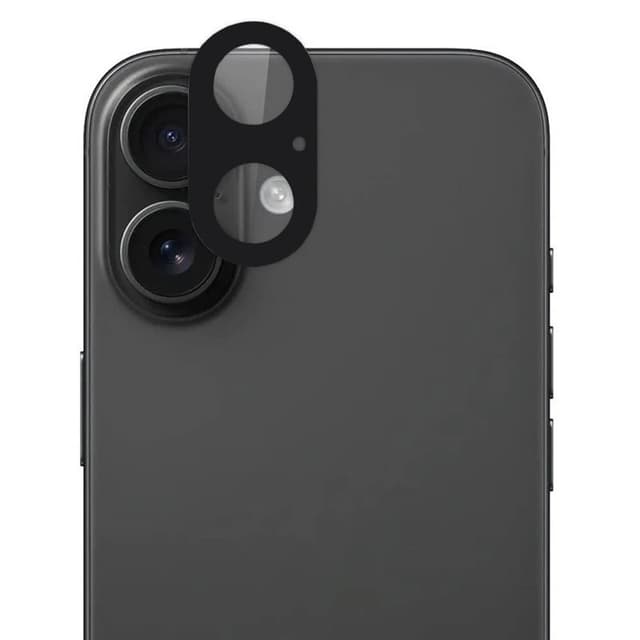 Kamera lins glas iPhone 17 - Svart