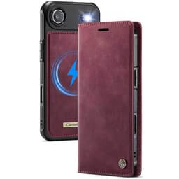 CaseMe suojakotelo C49 2in1 iPhone Air – Crimson red