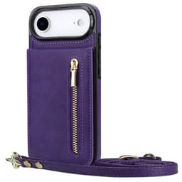 Zipper halskjede deksel iPhone Air - Lilla