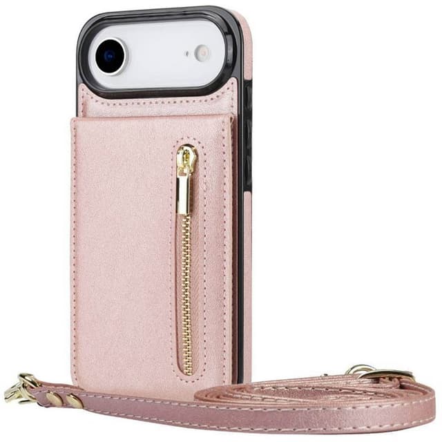 Zipper necklace case iPhone Air - Rosè