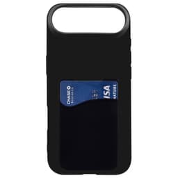 Silikon deksel med kortholder iPhone Air - Svart