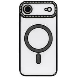 Diamond bling MagSafe deksel iPhone Air - Svart