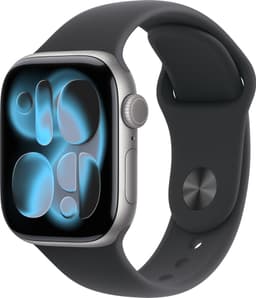 Apple Watch S11 42mm GPS (Space Gray Aluminium/ Black Sport Band) S/M