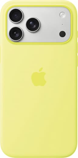 Apple iPhone 17 Pro Max silikonfodral med MagSafe - Neon Yellow