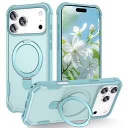 SKALO iPhone 17 Pro Max Armor Ring Skal - Blå