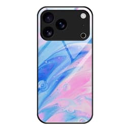 SKALO iPhone 17 Pro Marmor Härdat Glas TPU Skal - Motiv 4