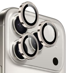 SKALO iPhone 17 Pro Max NORTHJO Kameraskydd Metallring - Grå