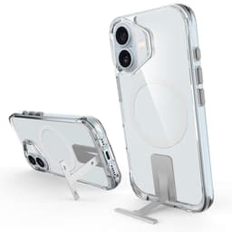 SKALO iPhone 17 Alu Kickstand TPU Skal - Transparent