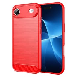 SKALO iPhone Air Armor Carbon Cover - Rød