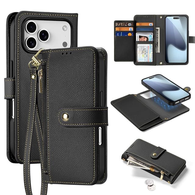 DUX DUCIS iPhone 17 Pro Lawa Series Flip Cover - Sort