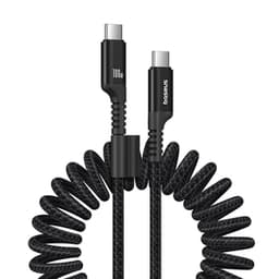 Pikalatauskaapeli USB-C-USB-C Baseus Fish-Eye 100W, 1m (musta)