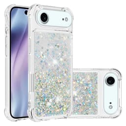 SKALO iPhone Air Kvicksand Glitter Skal - Silver